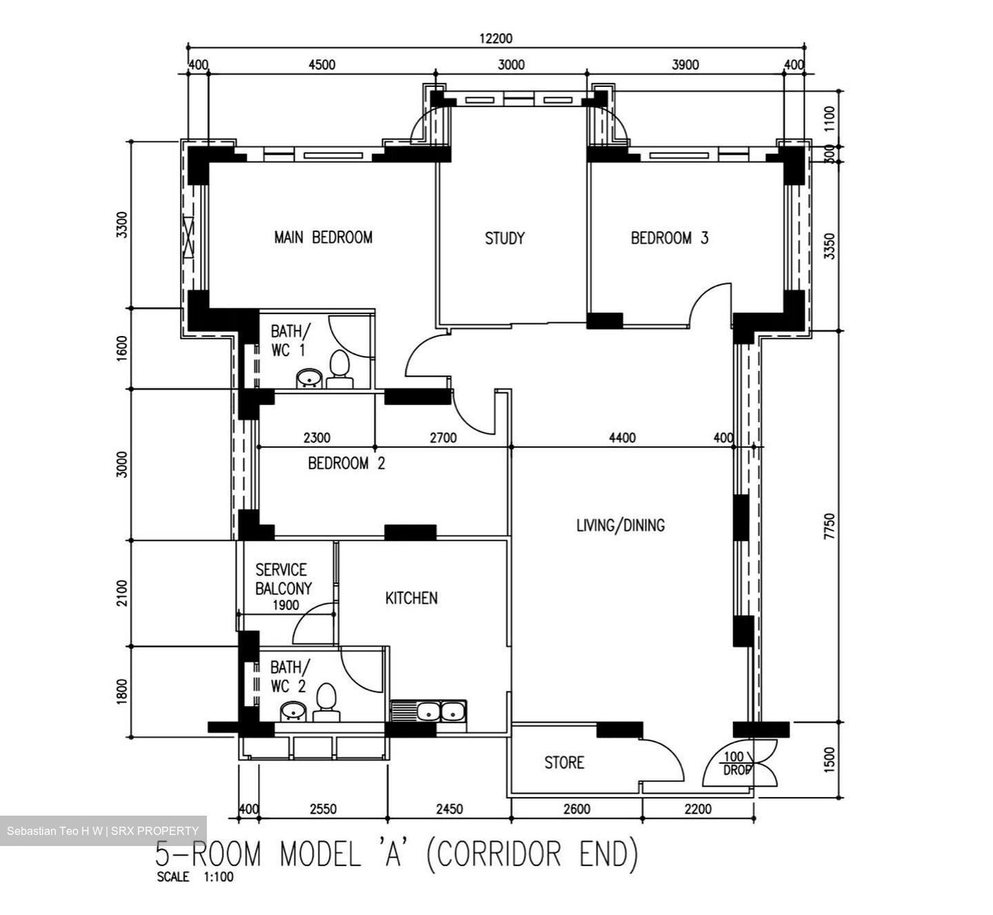 Blk 345 Tampines Street 33 (Tampines), HDB 5 Rooms #566370101